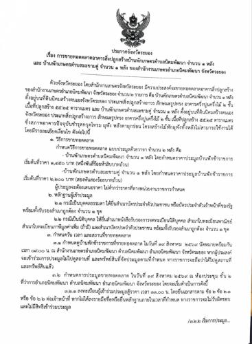 ประกาศเกษตรจังหวัดระยอง ลงวันที่ 6 สิงหาคม 2569